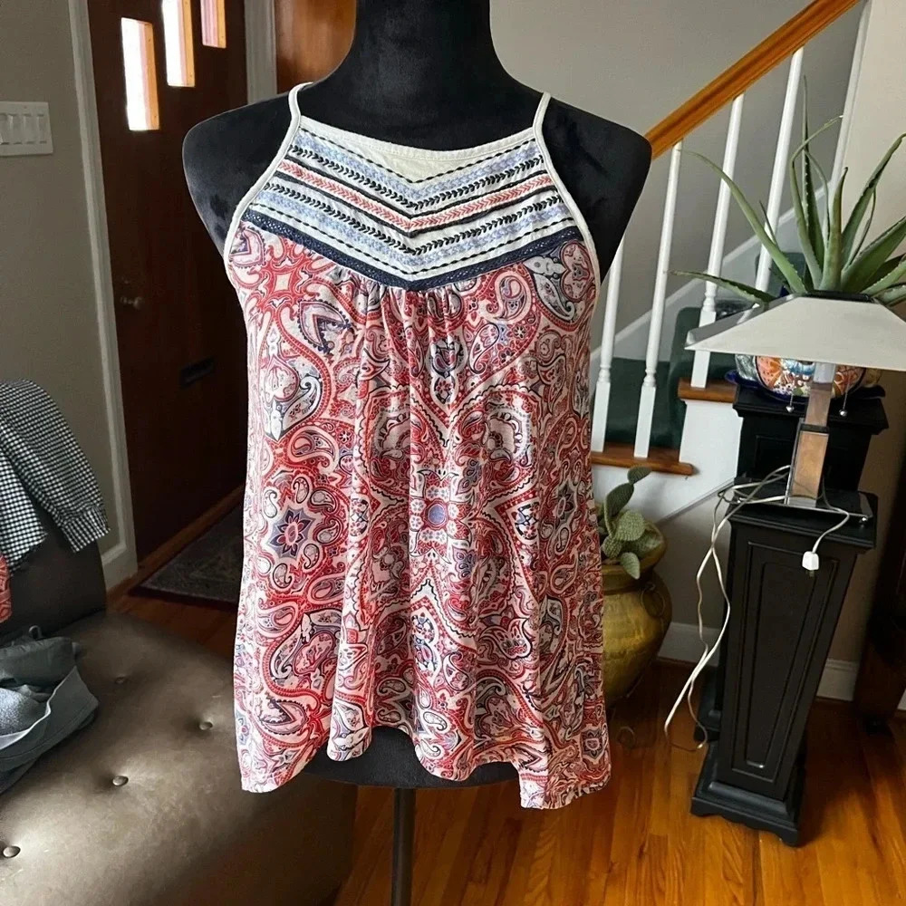 Asymmetrical tank top